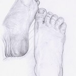 Weibliche Füße