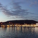 Abendlicher Hafen von Cres