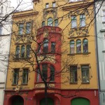 Hausfassade in Prag